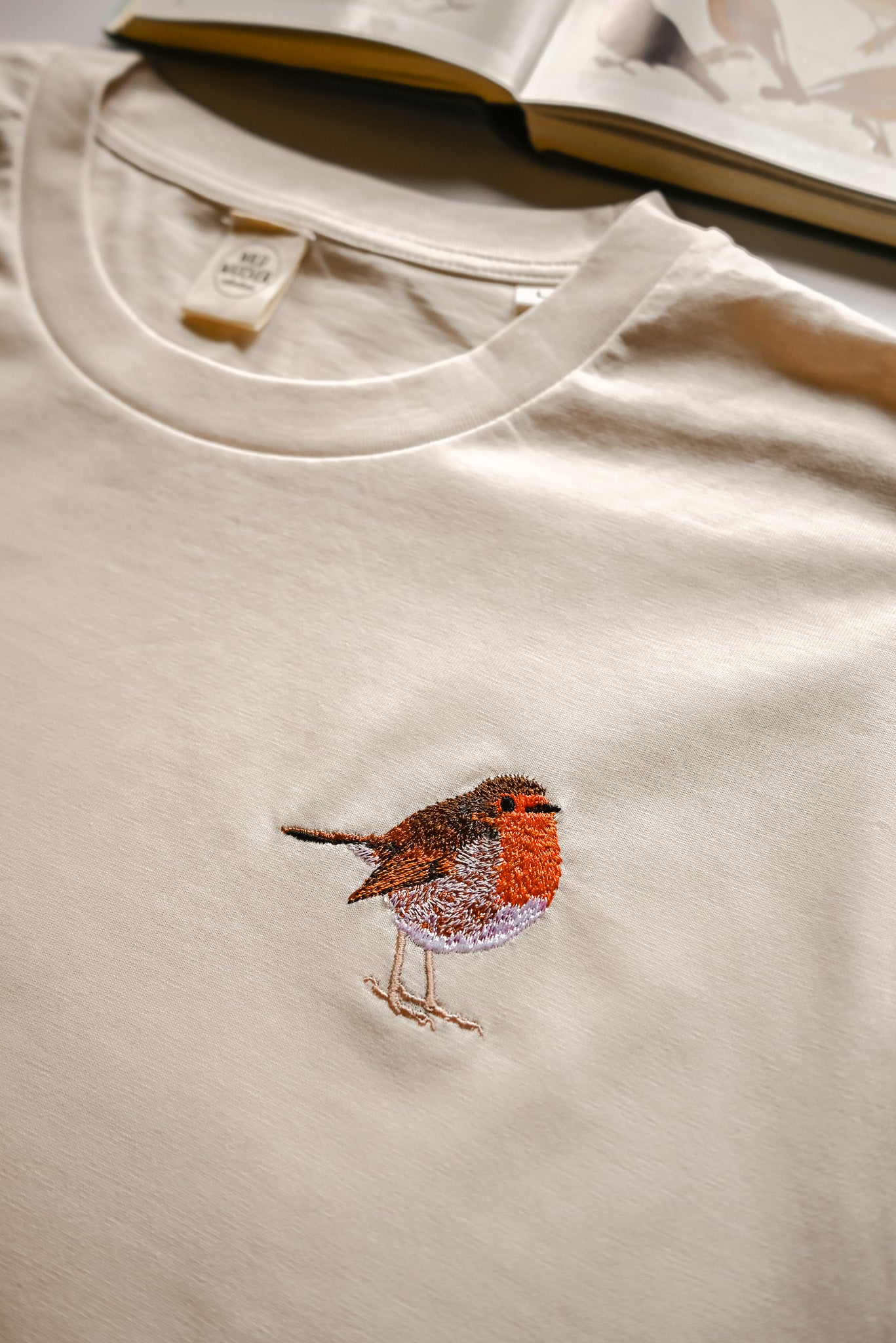 Robin Embroidered T-shirt