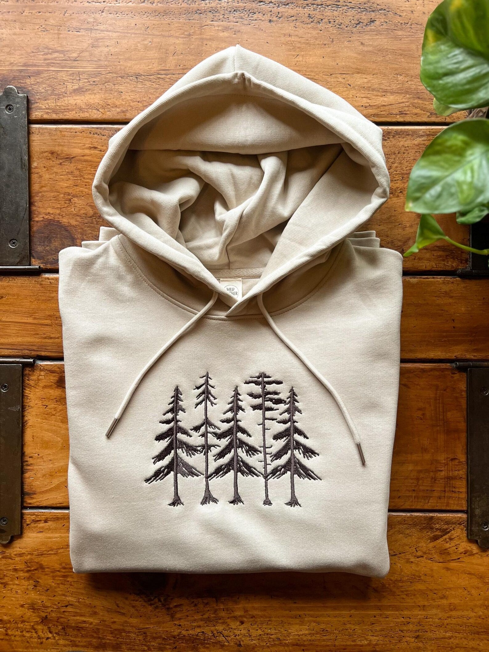 TREES Embroidered Hoodie